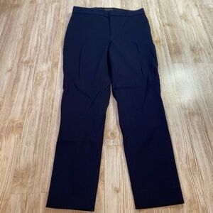 Banana Republic BNWT High waisted navy sloan pants size 4P